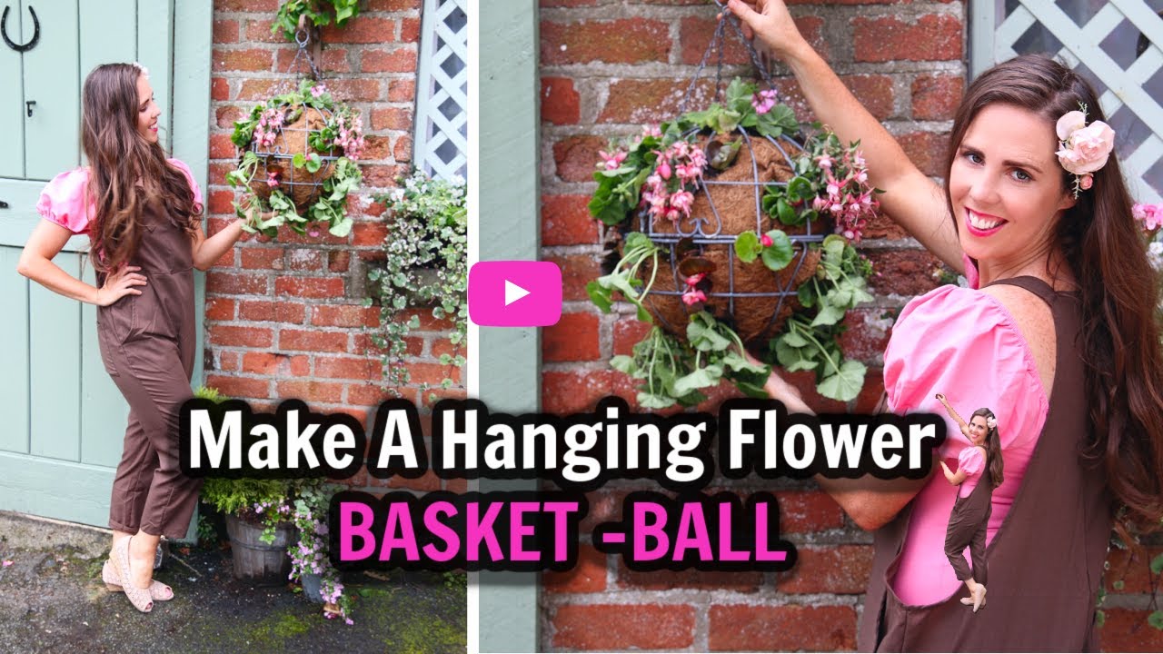 How to Plant a Hanging Basket- Ball?