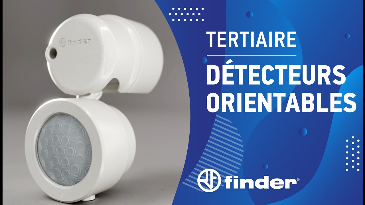 Détecteurs de mouvement orientables (Types 18.71 et 18.81)