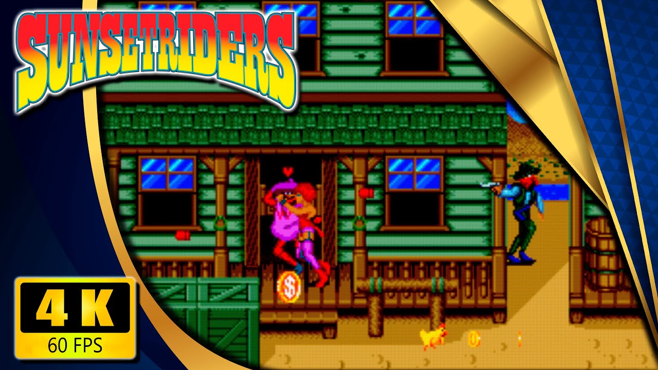 Sunset Riders (Mega Drive | Genesis) 【Longplay】