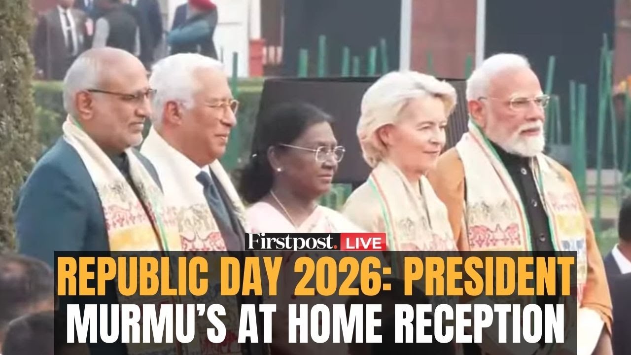 LIVE: President Murmu Hosts 'At Home' Reception at Rashtrapati Bhavan | PM Modi | Ursula von | Costa