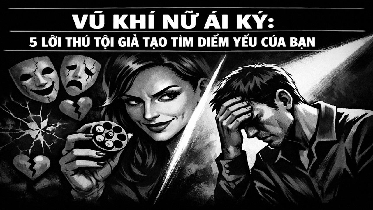 Vũ Khí Nữ Ái Kỷ: 5 Lời Thú Tội Giả Tạo Tìm Điểm Yếu Của Bạn