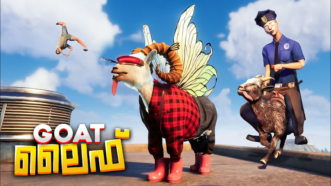 This Is The Funniest Game Ever🤣..!!Goat Simulator