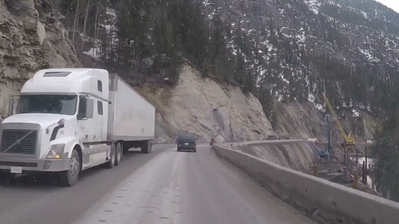 Kicking Horse Canyon Construction Project ( Andy Commons in Canada 🇨🇦)