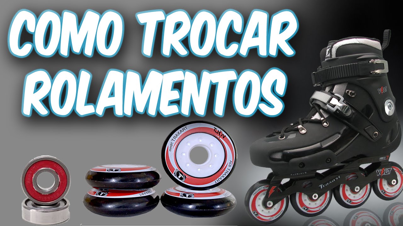 Como tirar e trocar o rolamento de PATINS - HAND SPINNERS - Rolamentos Traxart Abec7 e Abec5