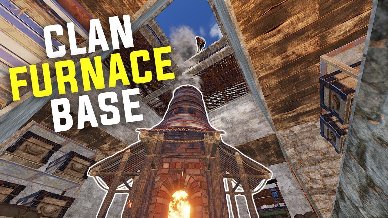 Rust - RAIDING a SALTY Clan's FURNACE BASE (Rust Raiding & PvP Highlights)