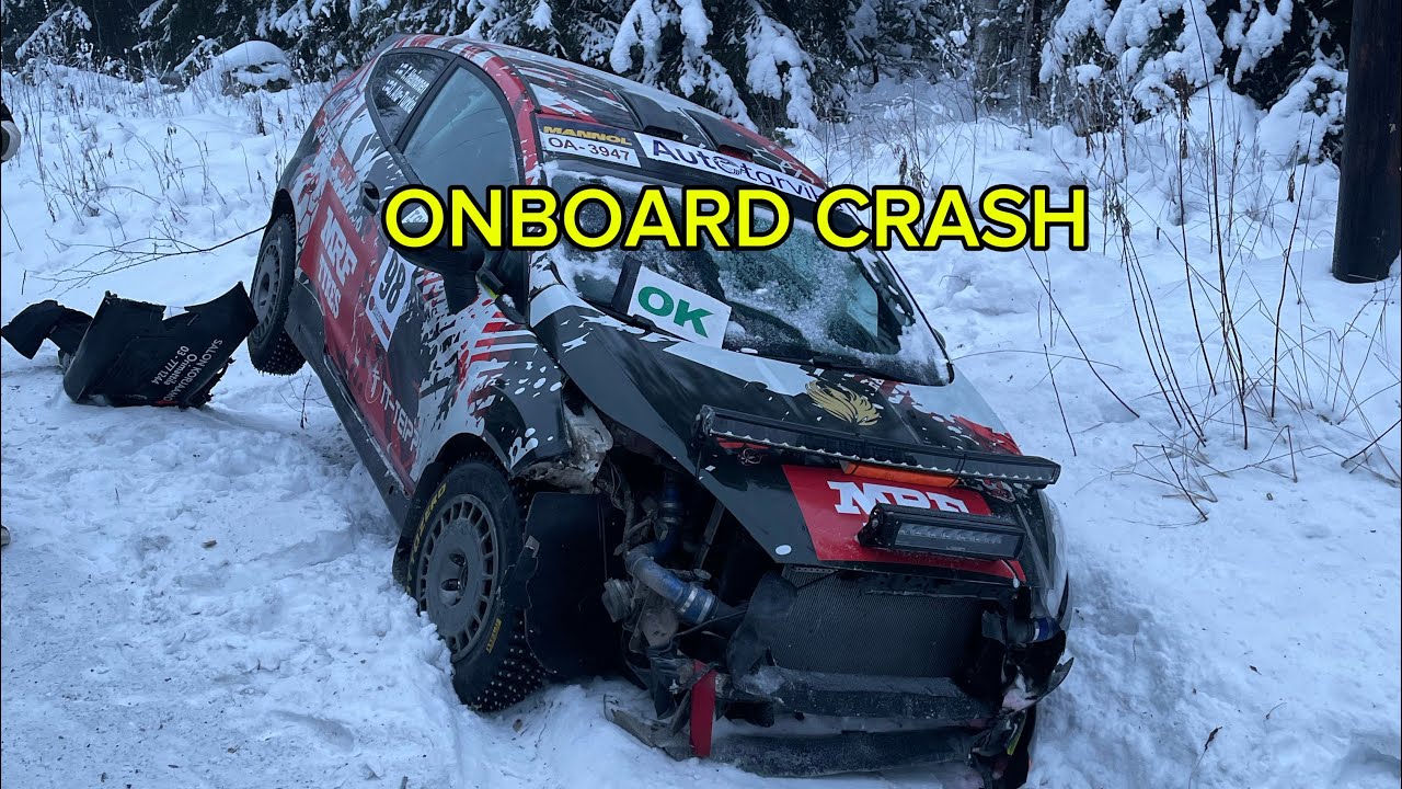 Toivakka Ralli 2026 - EK4 CRASH