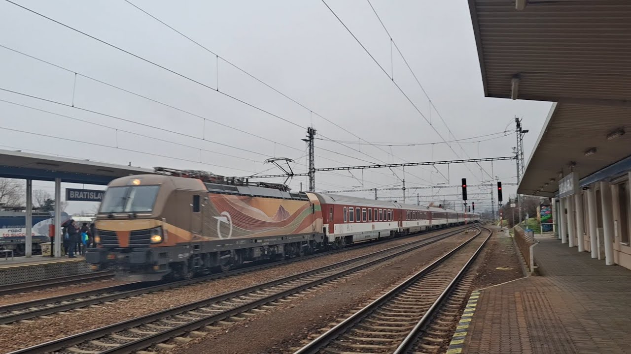 Vlaky Bratislava-Rača 13.12.2025
