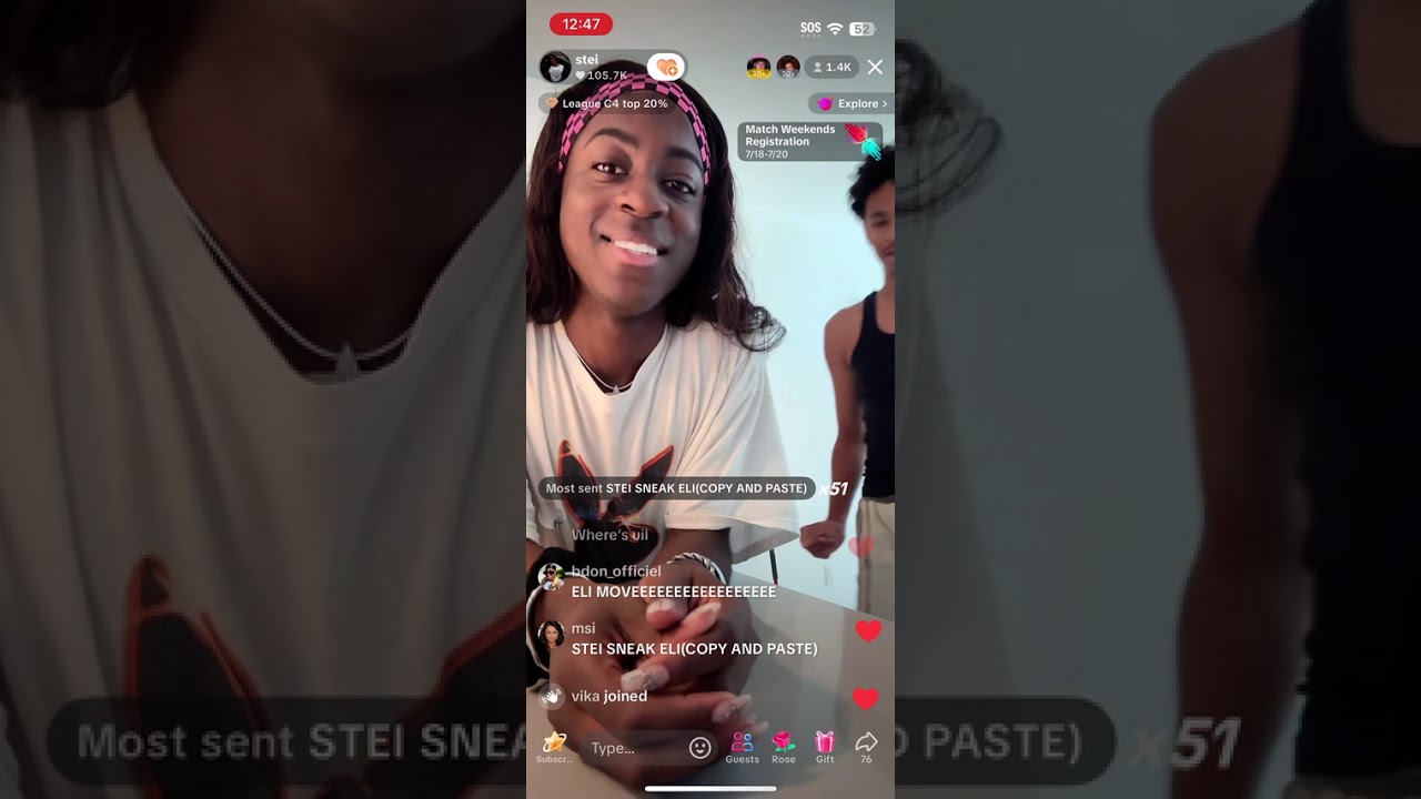 Stei TikTok Live with Chris Cotter, Derek, and Eli (7/13/25)