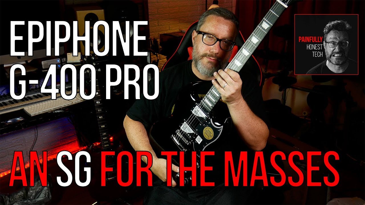 Epiphone G-400 Pro SG Unboxing: Really Nice?