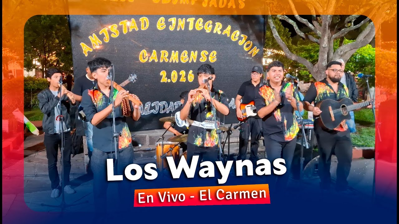 LOS WAYNAS EN VIVO | Inauguración de las Olimpiadas Amistad e Integración Carmense 2026