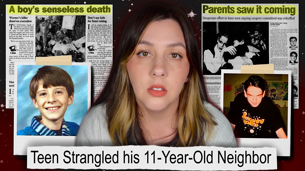 11-Year-Old Boy was Murdered by Troubled Teen Next Door : Eddie Werner and Sam Manzie : #TrueCrime