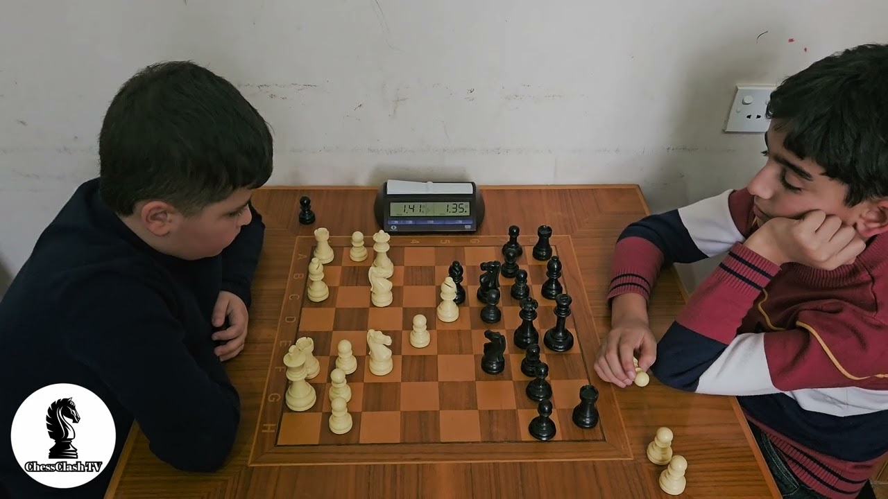 10 Year Old DESTROYS Older Opponent With Brilliant Gambit.  Used a good tactic.