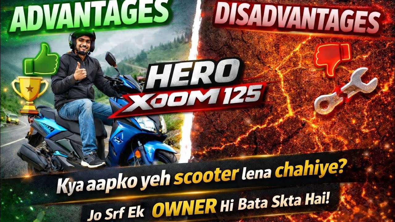 Hero Xoom 125 Worth to Purchase ? 🤔💀 | Pros and Cons | Karan Magotra Vlogs 