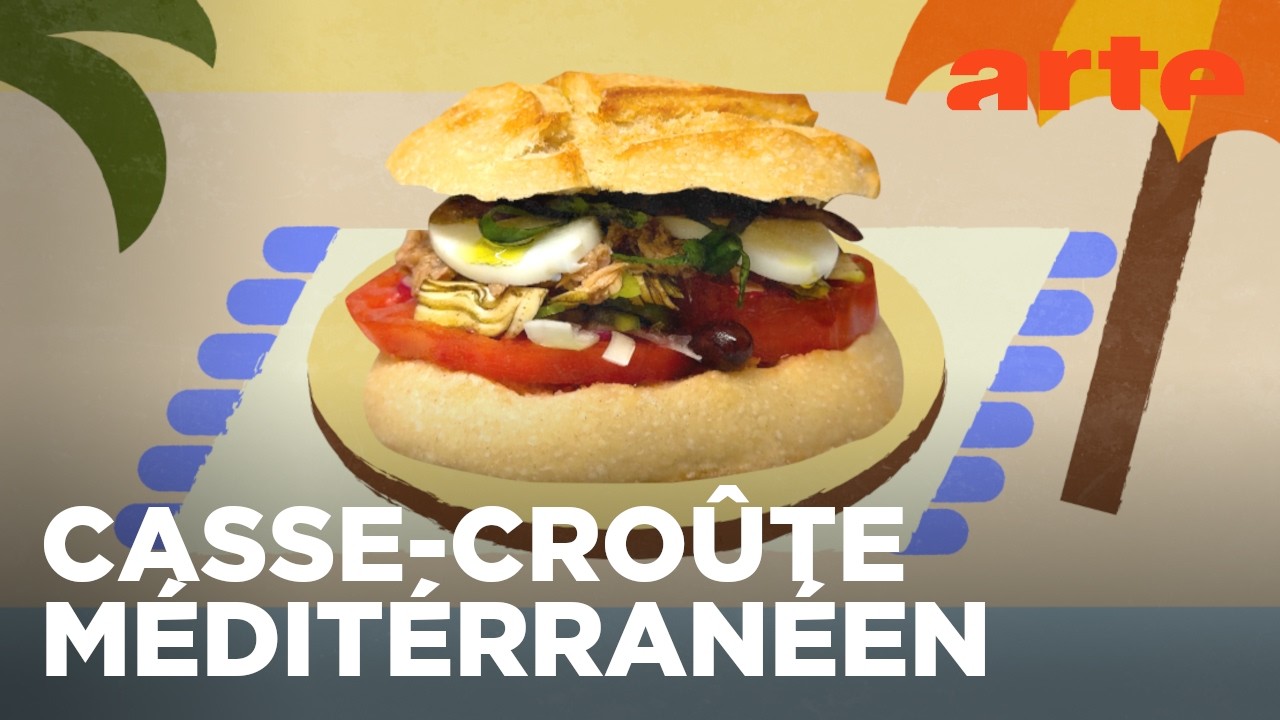 Nice : le pan bagnat | Voyage en cuisine | ARTE Évasion