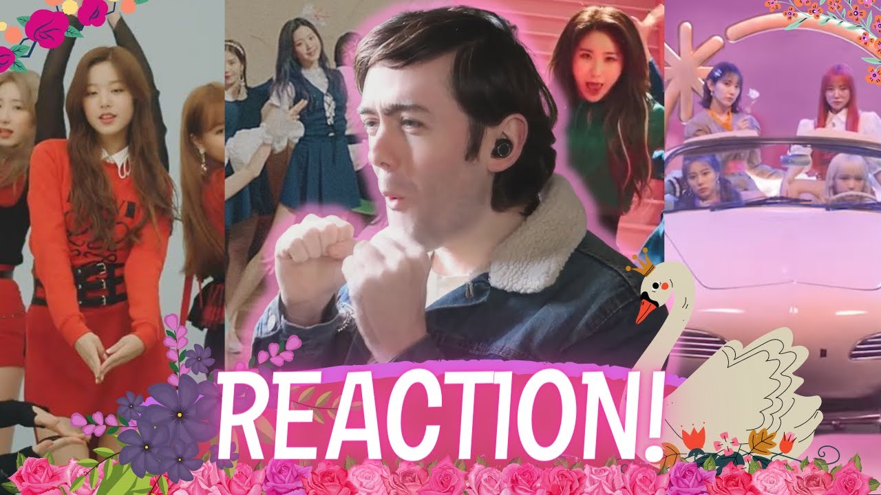 *NON KPOP YOUTUBER* REACTS TO IZ*ONE - LA VIE EN ROSE, VIOLETA, FIESTA & SECRET STORY OF THE SWAN!