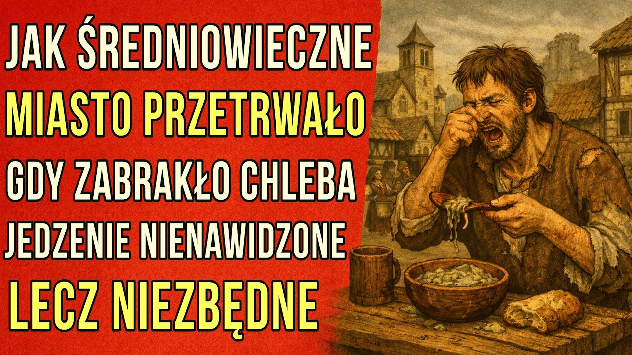 Jak średniowieczne miasto przetrwało, gdy zabrakło chleba: Jedzenie nienawidzone, lecz niezbędne