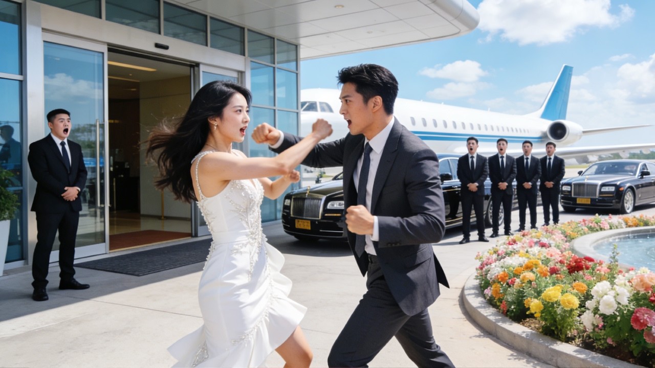 변장한 범죄 조직 두목이 낯선 소녀와 말다툼을 벌이다가 그녀에게 푹 빠져버린다!