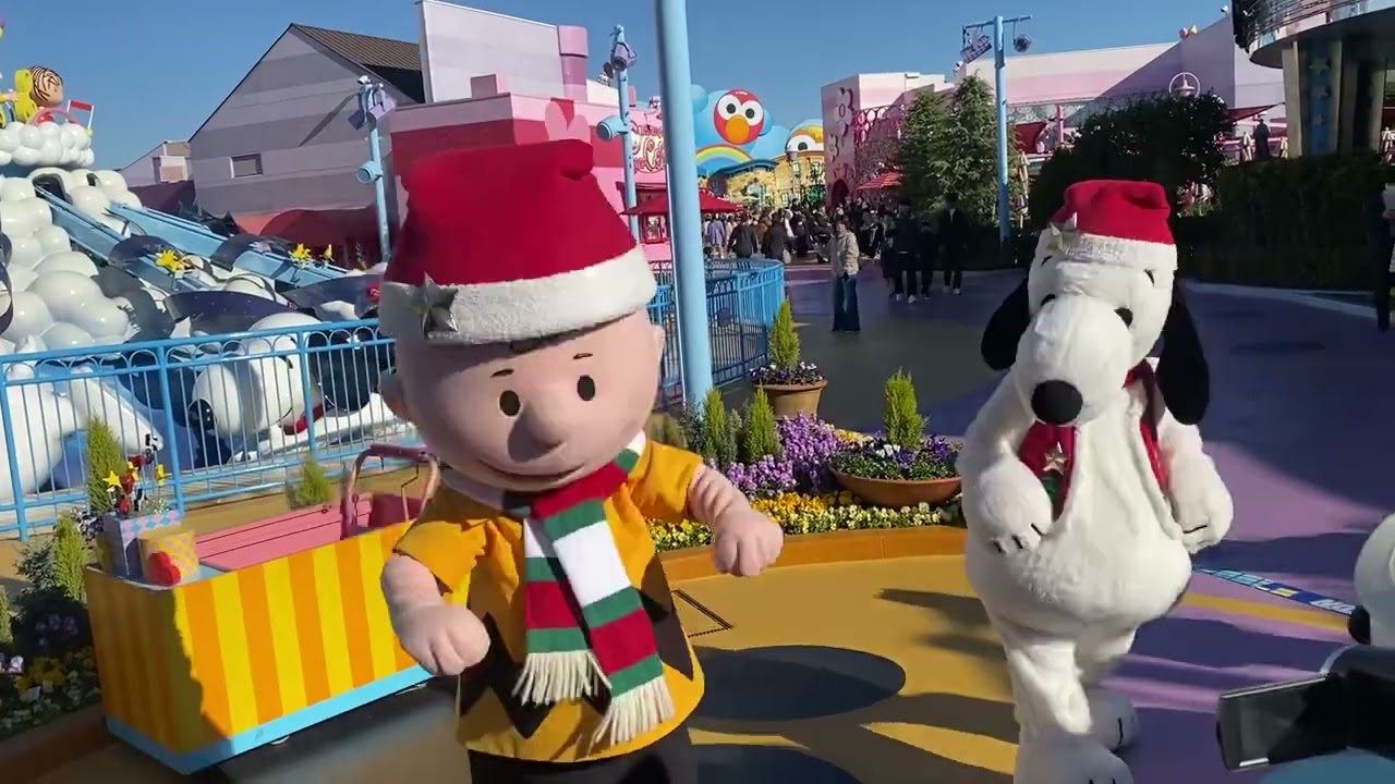 2023/12/02 環球影城 USJ Snoopy 耶誕節 全篇