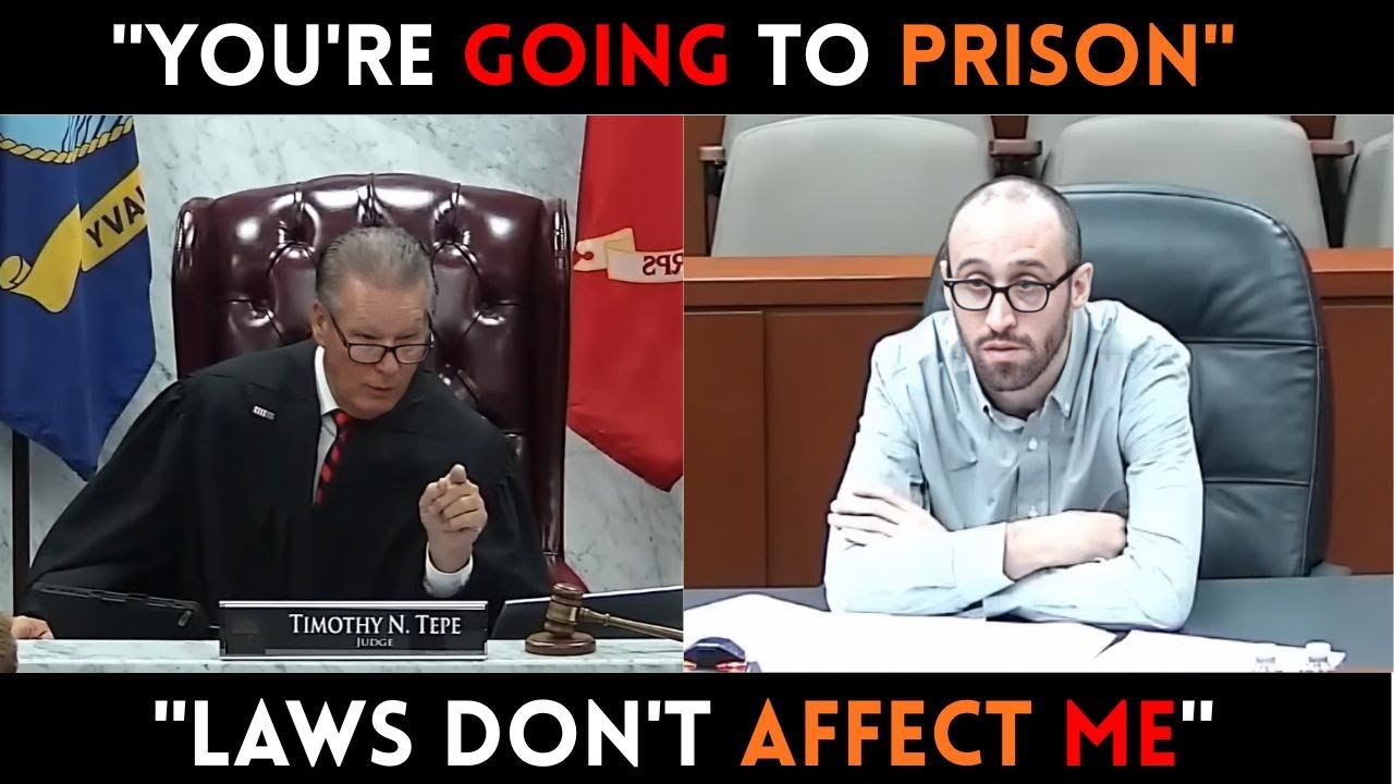Harsh Judge Goes NUCLEAR, SLAMS Cocky Sovereign Citizen With MASSIVE Prison Sentence!