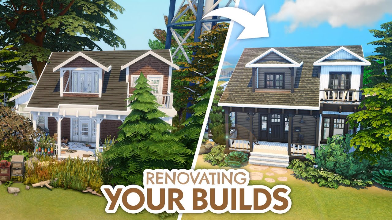 Old Coastal Reno // The Sims 4 Speed Build: #RenoMeGryphi