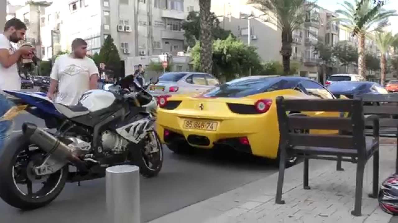 Ferrari 458 Club Meet - Crazy Rev Battle And Convoy!