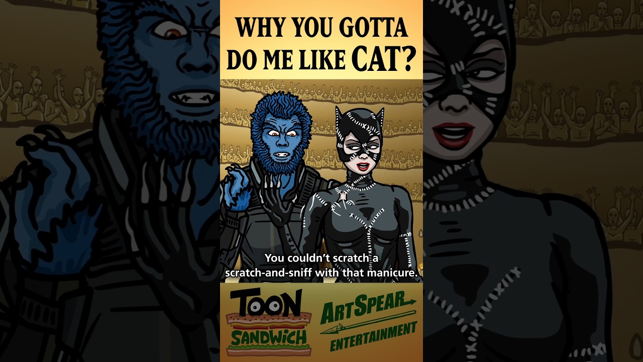 The Ultimate Cat Video - TOON SANDWICH #funny #catwoman #compilation #dc #movie #animation