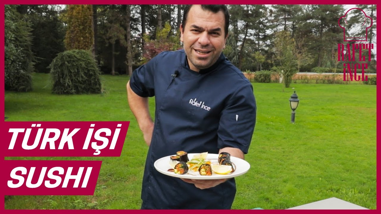 MERCİMEK KÖFTESİ Mİ, SUSHI Mİ? - TÜRK İŞİ SUSHİ TARİFİ | RAFET İNCE