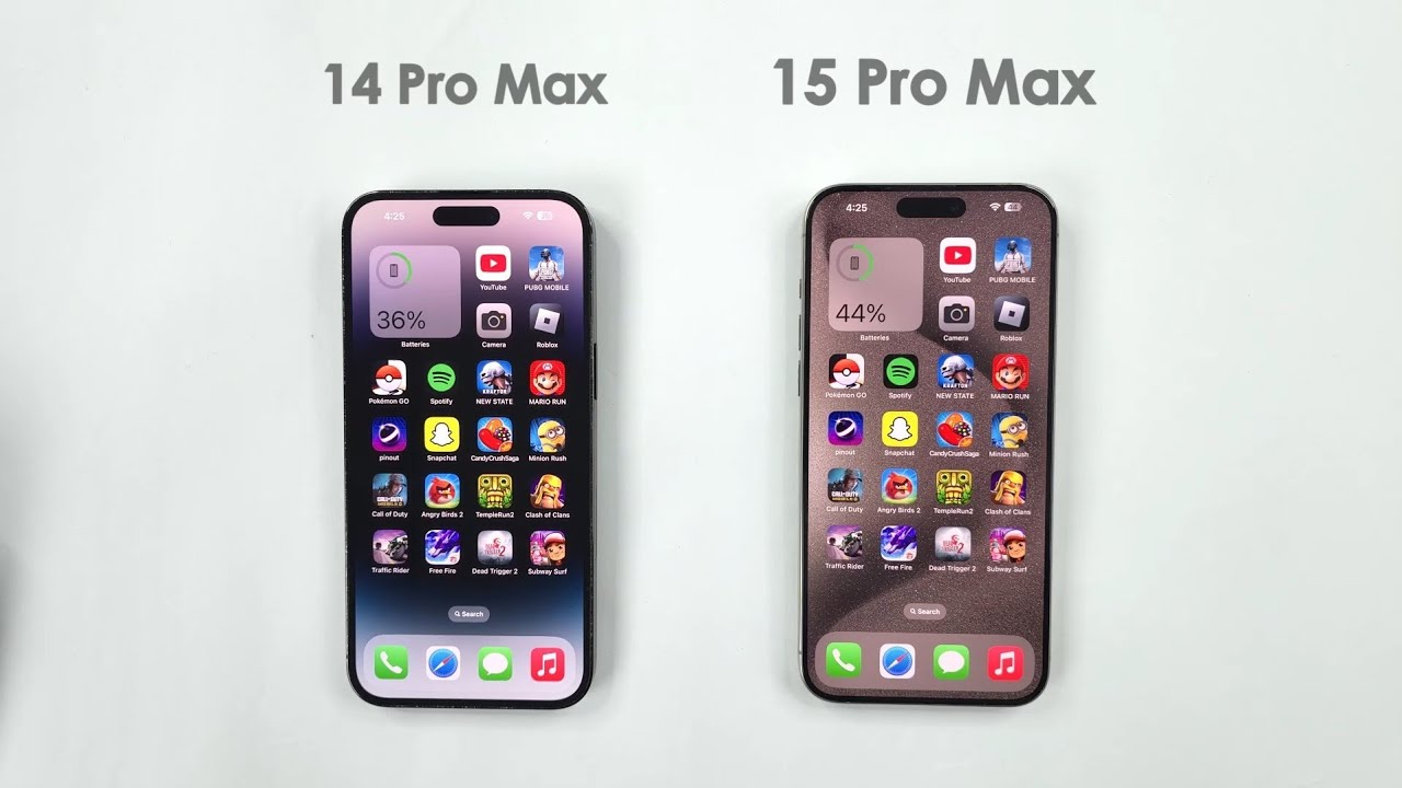 iPhone 14 Pro Max vs 15 Pro Max in 2025 - SPEED TEST!