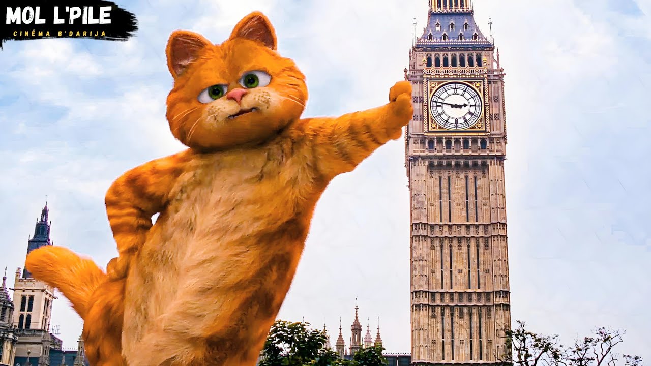 ينتقل القط المشاغب جارفيلد إلى قصر الملكة عن طريق الخطئ😱 لكنه يصبح ملكا هناك😸||ملخص فلم🎦 𝐆𝐚𝐫𝐟𝐢𝐞𝐥𝐝2️⃣