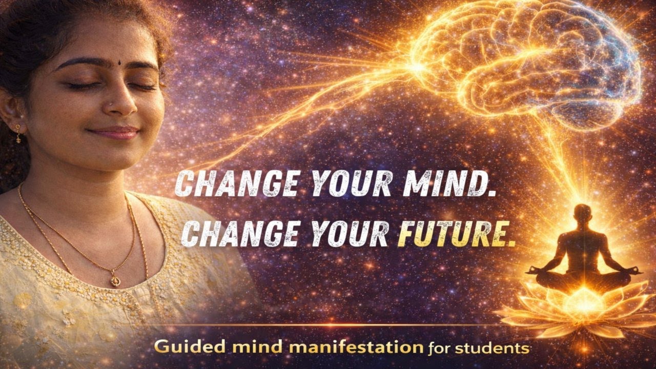 Change Your Mind. Change Your Future | Guided Mind Manifestation for Students| Dr Madhu