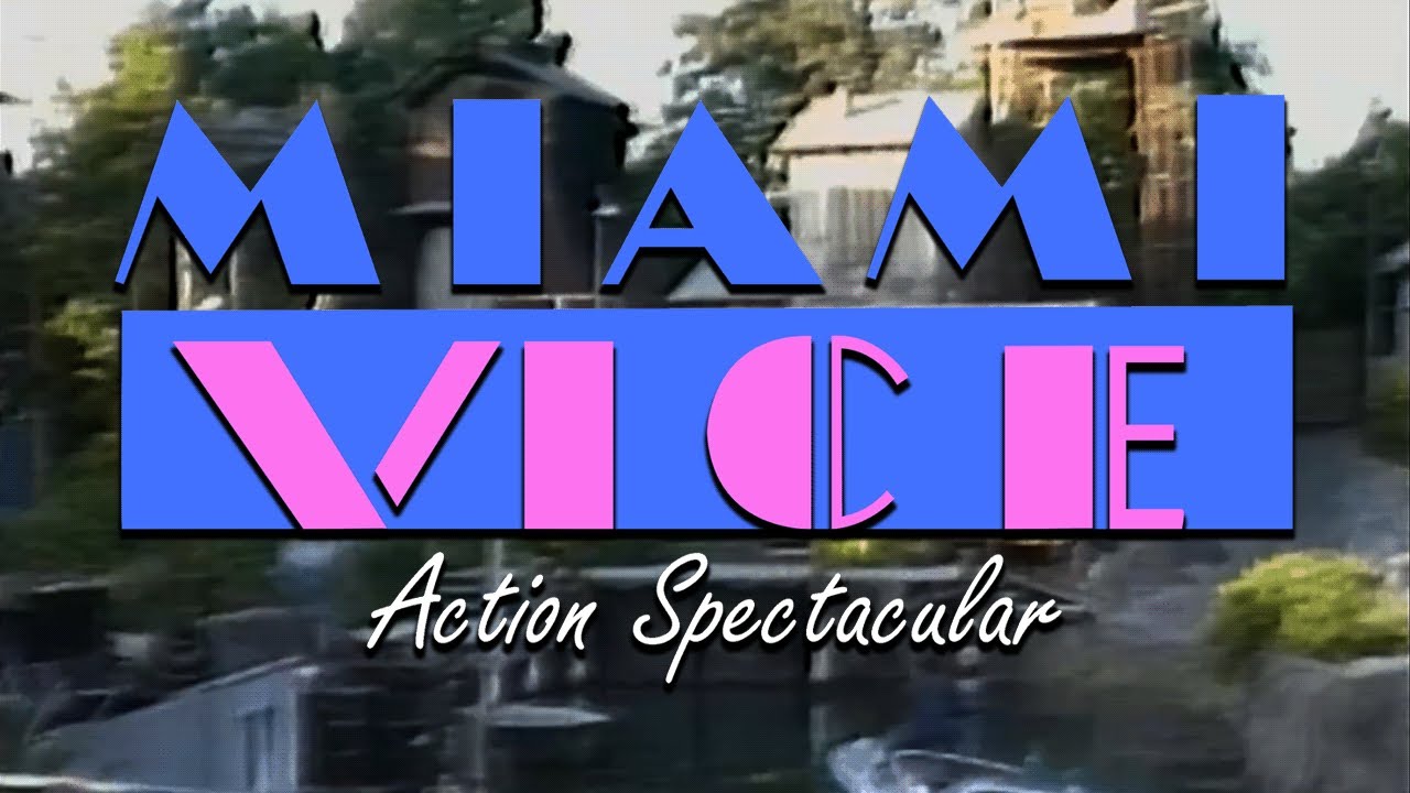 Наслаждайтесь взрывными трюками в Miami Vice Action Spectacular!