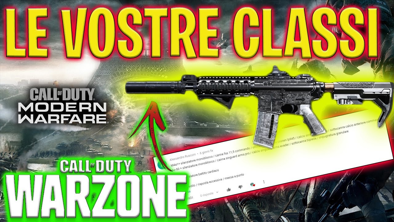 Le Vostre CLASSI MIGLIORI Ep.1 - M4 per WARZONE [MODERN WARFARE]