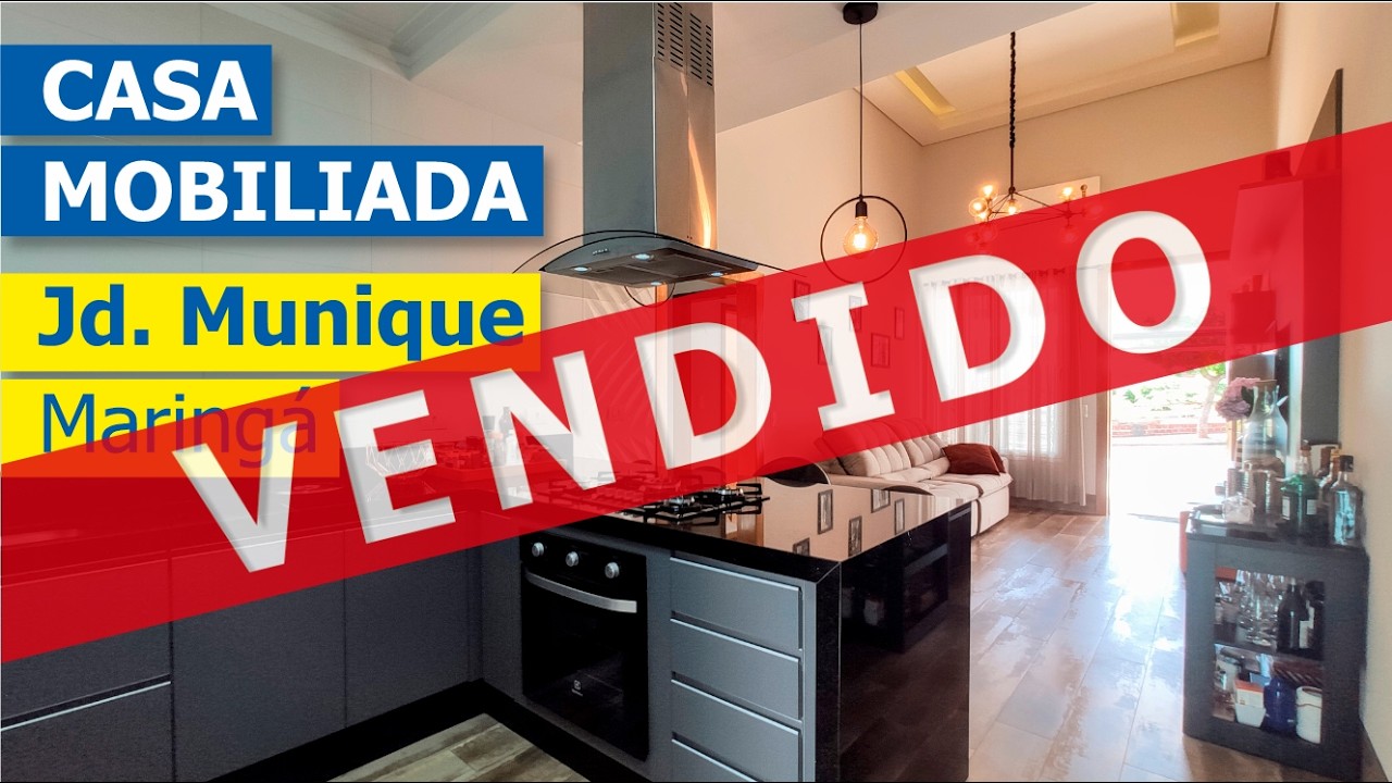Casa mobiliada no JARDIM MUNIQUE em Maringá