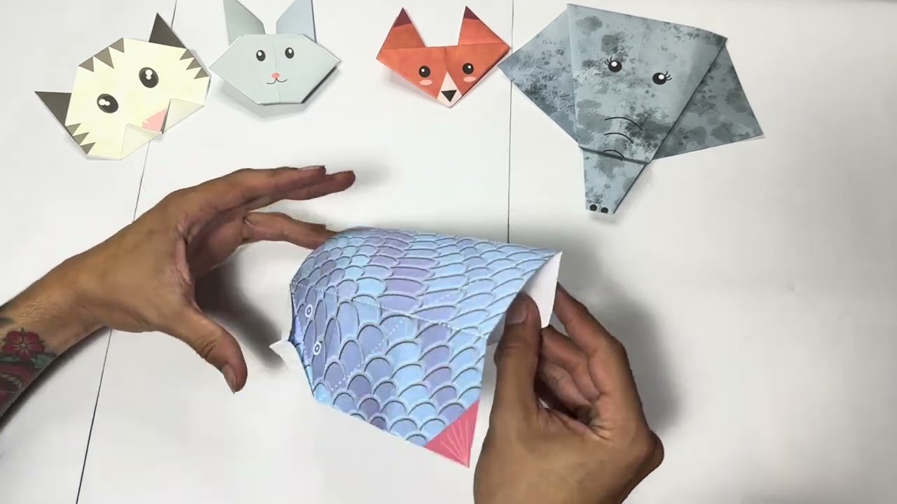 Origami Plegado - Pez