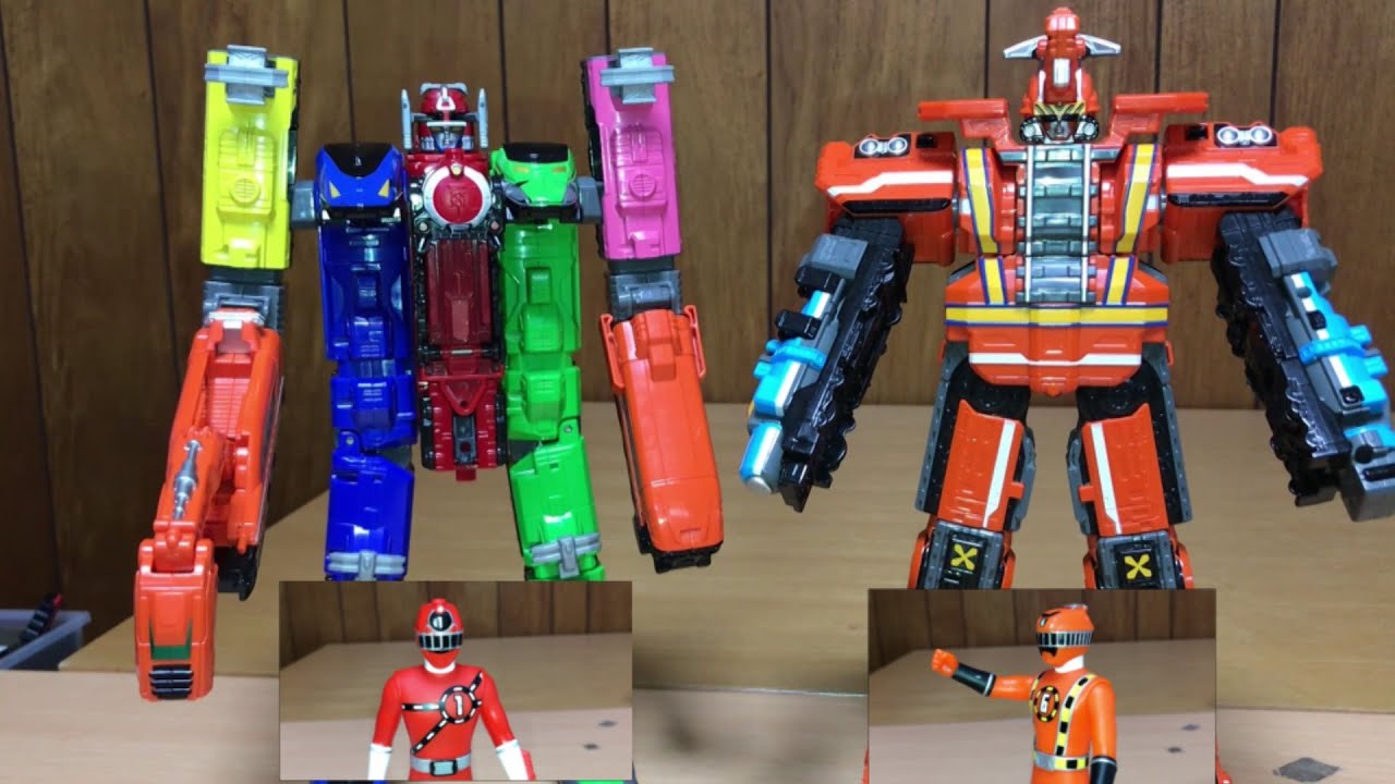 烈車戦隊トッキュウジャー　第25駅 烈車武装を横取り！？ビルドダイオータンク＆余り物でトッキュウオービルド！劇中シーンをDX等で再現！前田動画　Ressya Sentai Toqger ep25