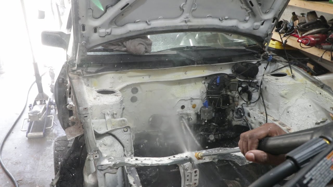 Stripping The Engine bay The 