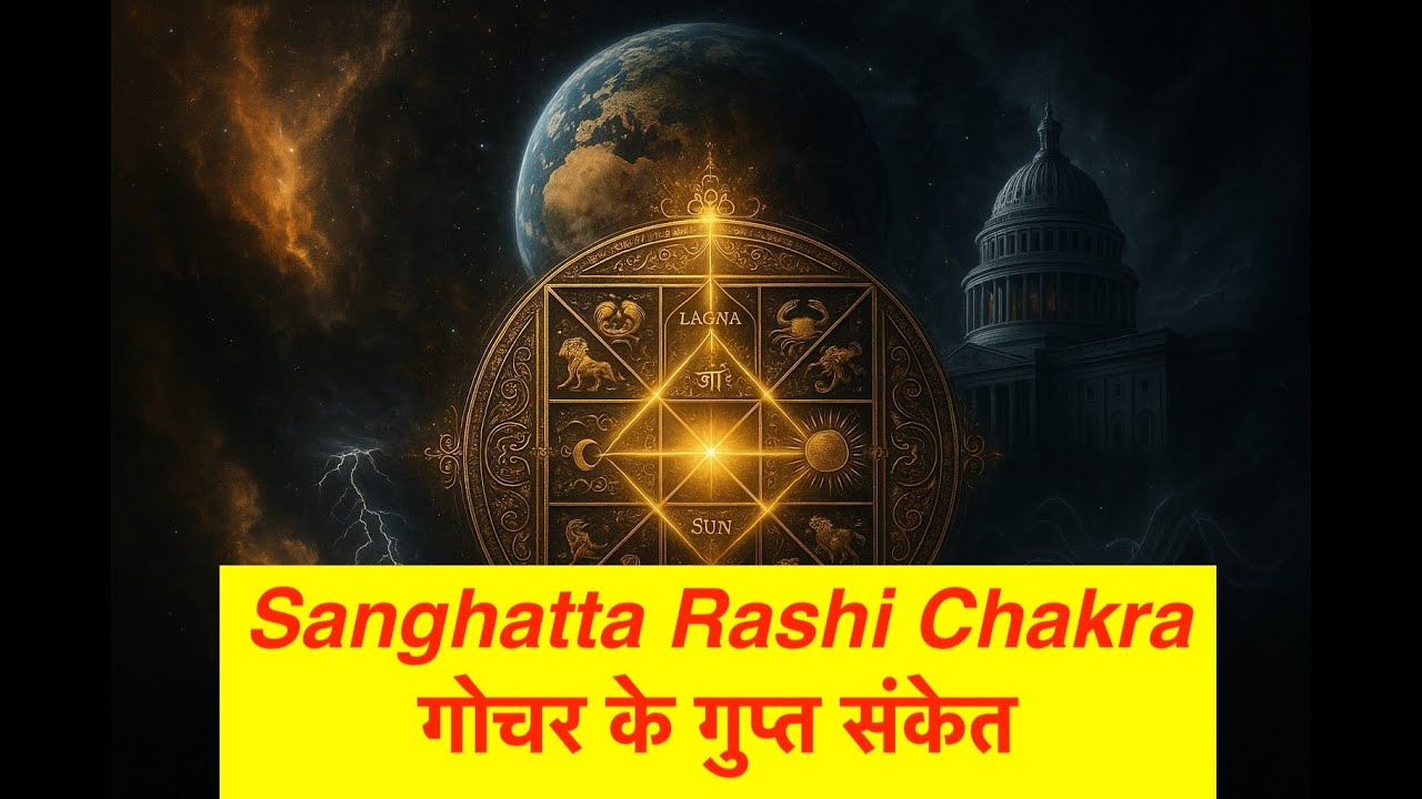 Saṅghaṭṭa Rashi Chakra Explained | Mundane Astrology, Recovery vs Death Predictions in Gochara