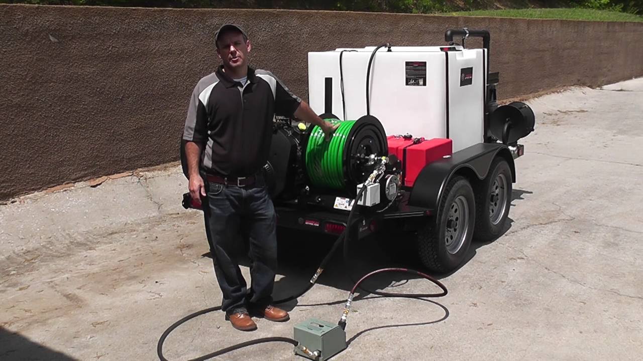 American Jetter 51T Series Drain Jetter American Jetter 1740, 17 GPM @ 4000 PSI