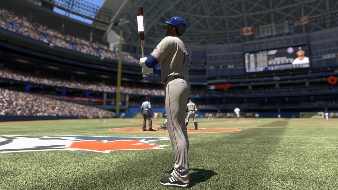 MLB The Show 17 - Texas Rangers vs Toronto Blue Jays | Gameplay (PS4 Pro HD) [1080p60FPS]