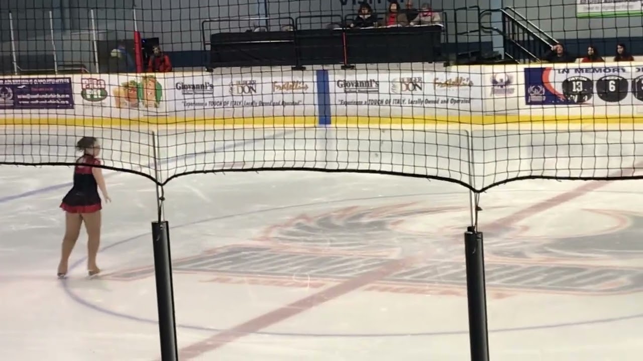 Sarah Thomas - 2019 Special Olympics Ontario Provincial Winter Games. Level 2 Freeskate