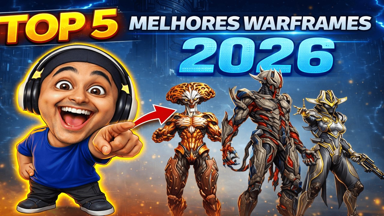 🇧🇷[2026] TOP 5 MELHORES WARFRAMES PARA 2026 | META ATUALIZADA E INSANA