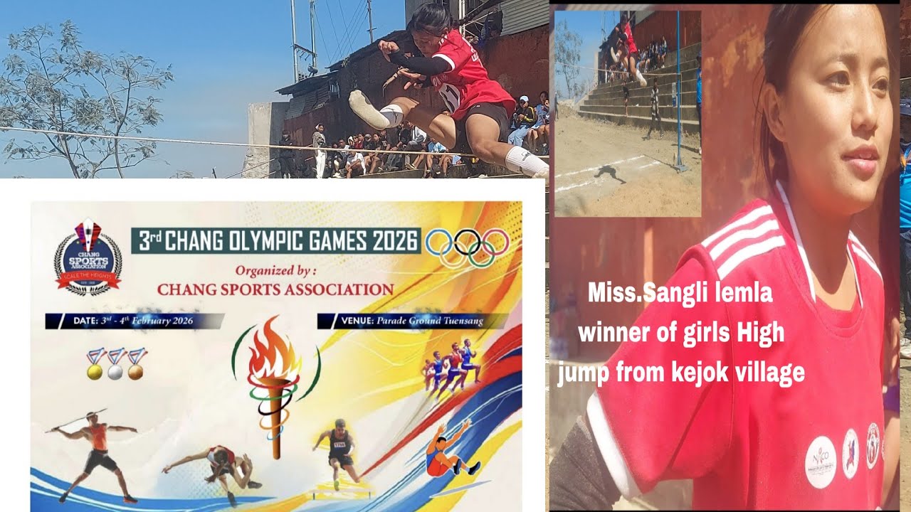 Girls High Jump.3rd Chang Olympic  Games. #.Must Watch.