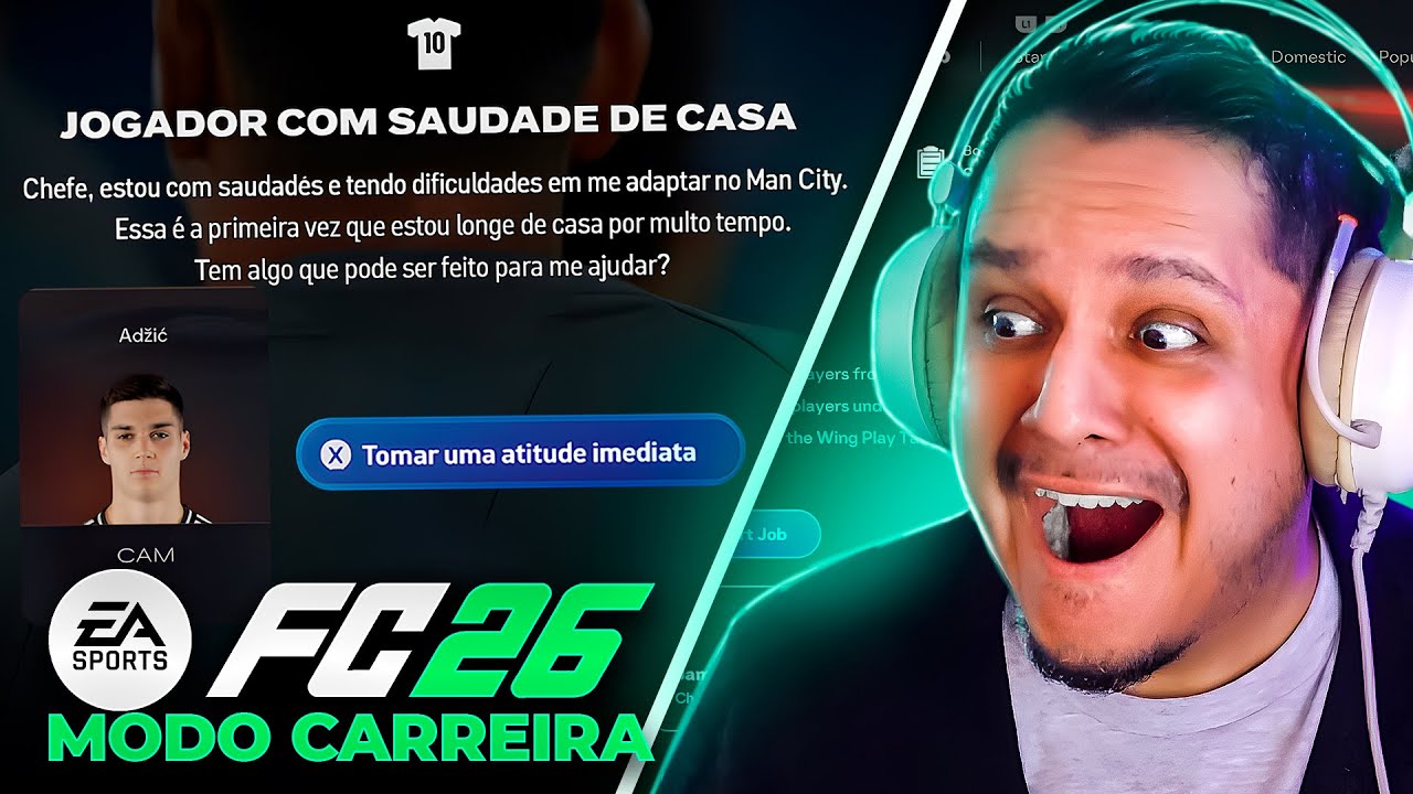 5 NOVIDADES INCRÍVEIS do FC 26 MODO CARREIRA! 😍🔥