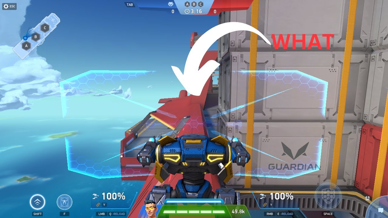 Top 5 Secret spots in Mech Arena : Skyship 11 |