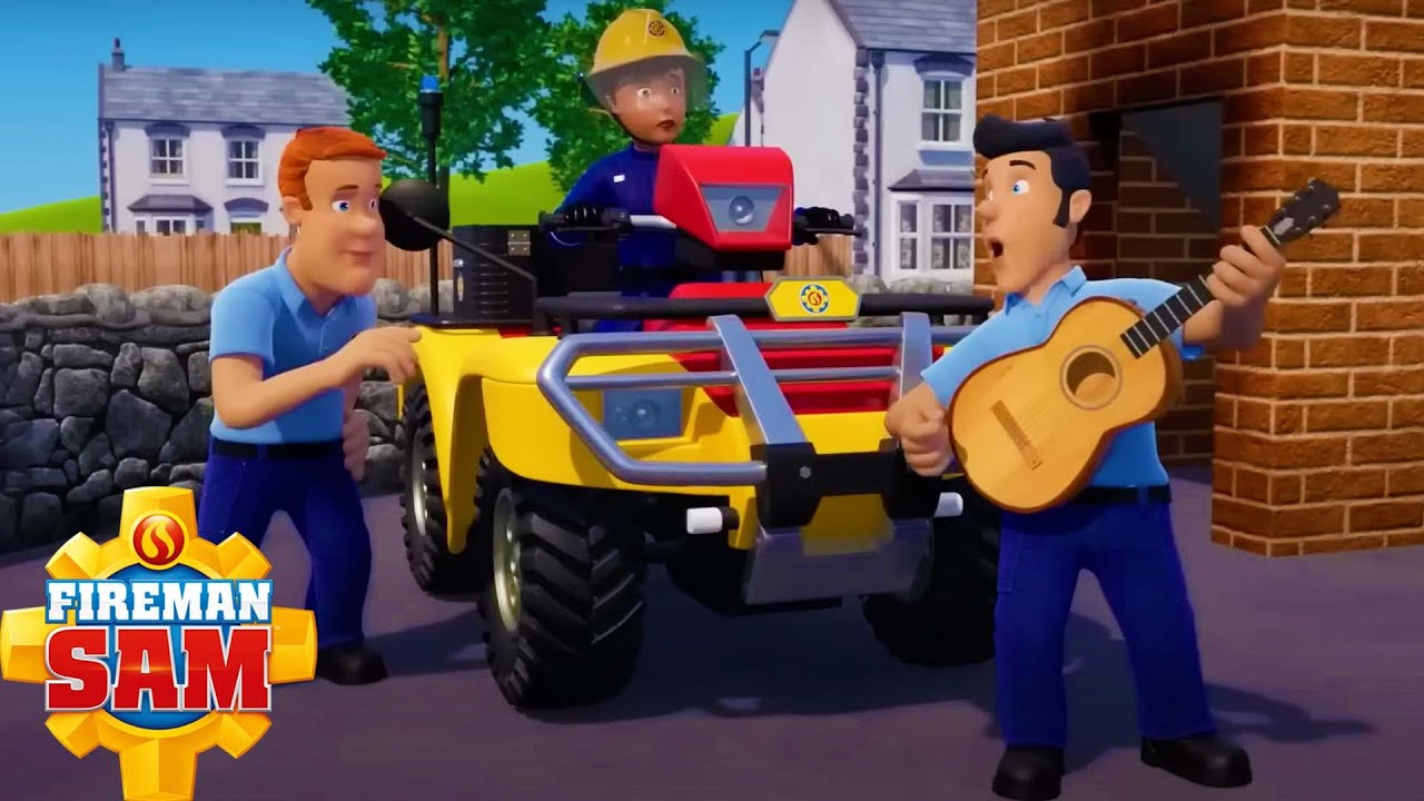 Fireman Sam's Rock Band! | Fireman Sam Official | Cartoons for Kids