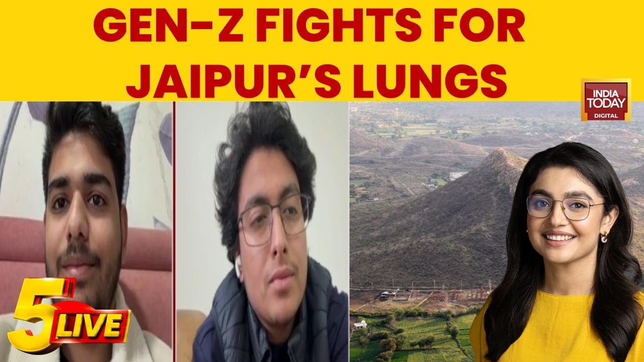 Aravalli Hills | Gen Z Activists Lead Protest To Save Jaipur&rsquo;s Forest From Commercial Projects