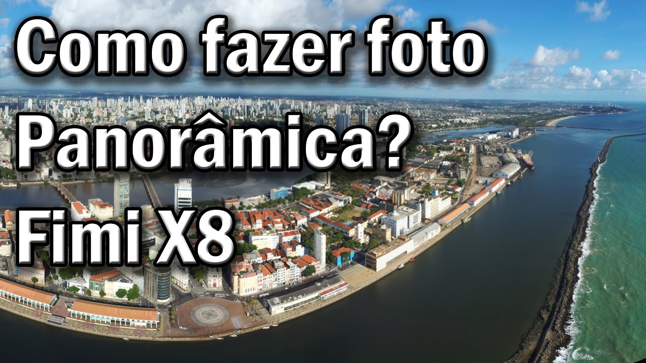 Como Fazer foto Panorâmica - FIMI X8 - Drone