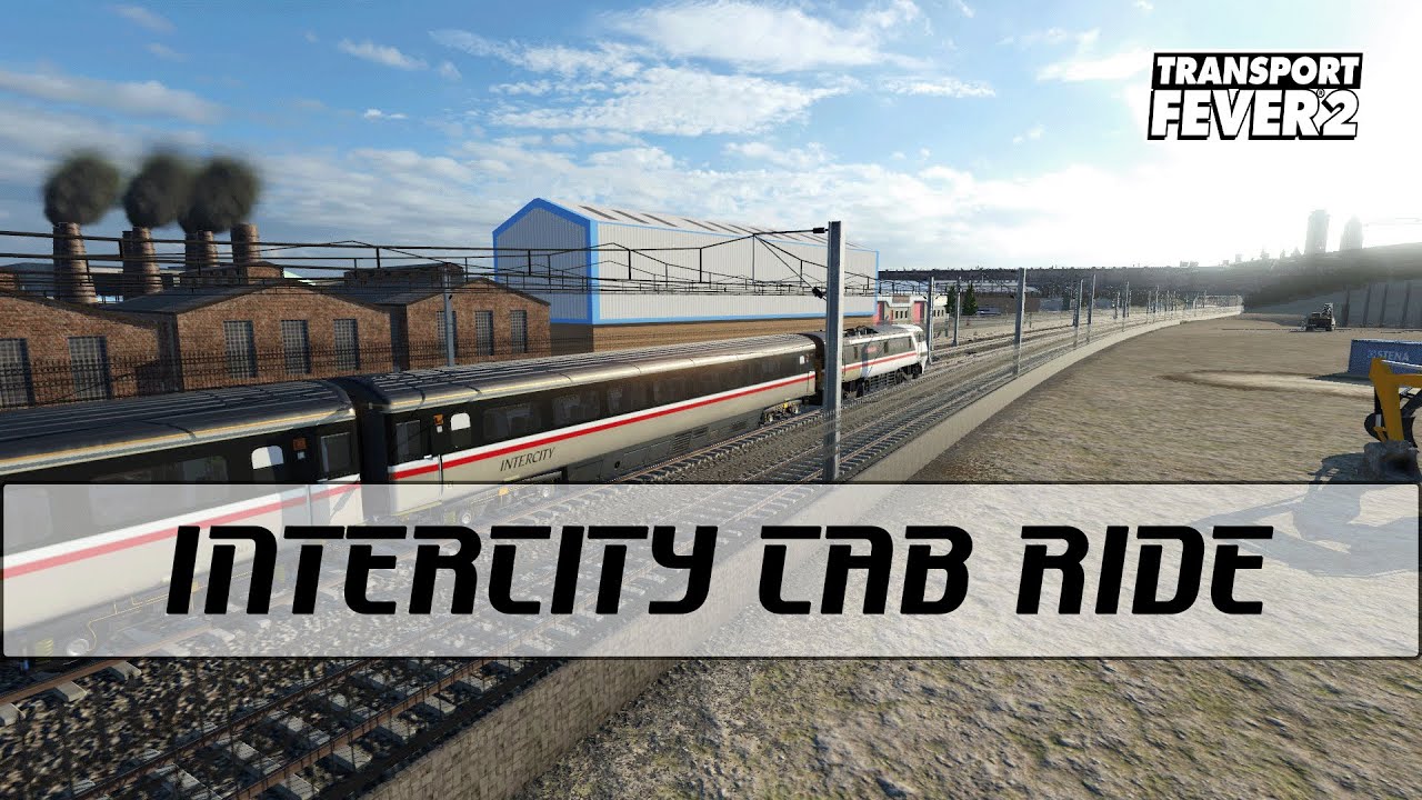 London Euston To Birmingham New Street Cab Ride - UK Inspired Rail Network - Transport Fever 2