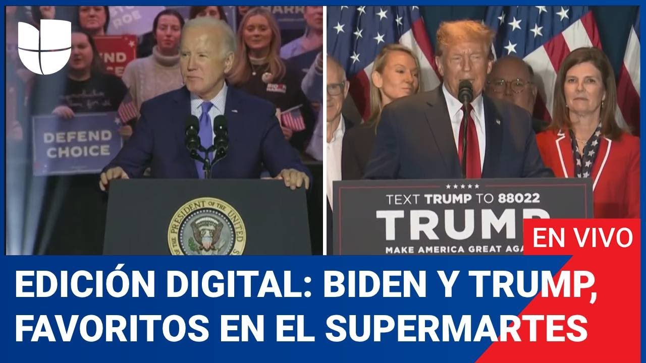 Edicion Digital: Joe Biden y Donald Trump los favoritos en el día más importantes de las primarias