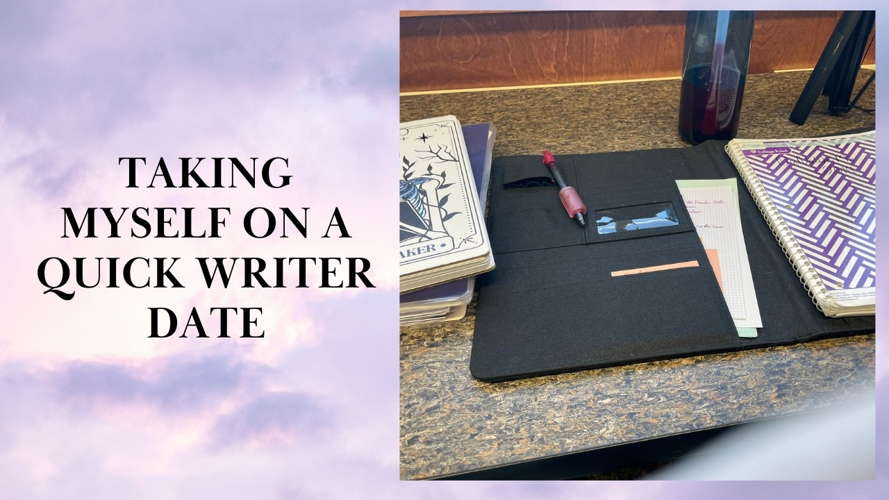 February Writer Date || Writing Vlog